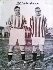 Los hermanos Juan y Jorge Brown.