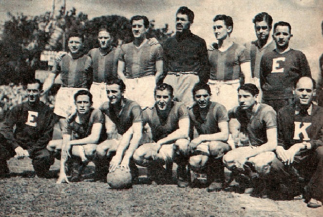 Gira de San Lorenzo de Almagro 1946/1947.